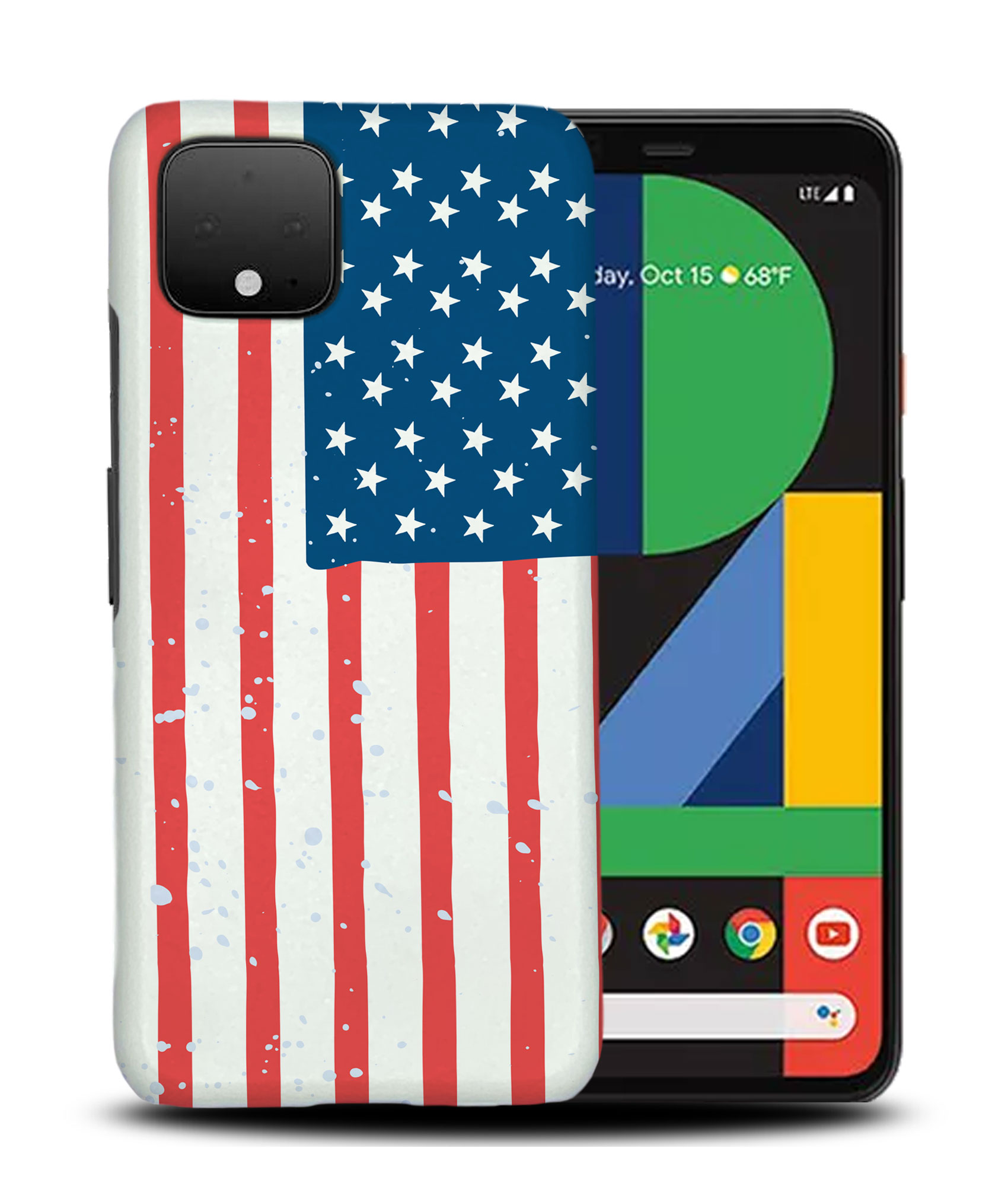 CASE COVER FOR GOOGLE PIXEL|UNITED STATES OF AMERICA FLAG #2 - Picture 5 of 11