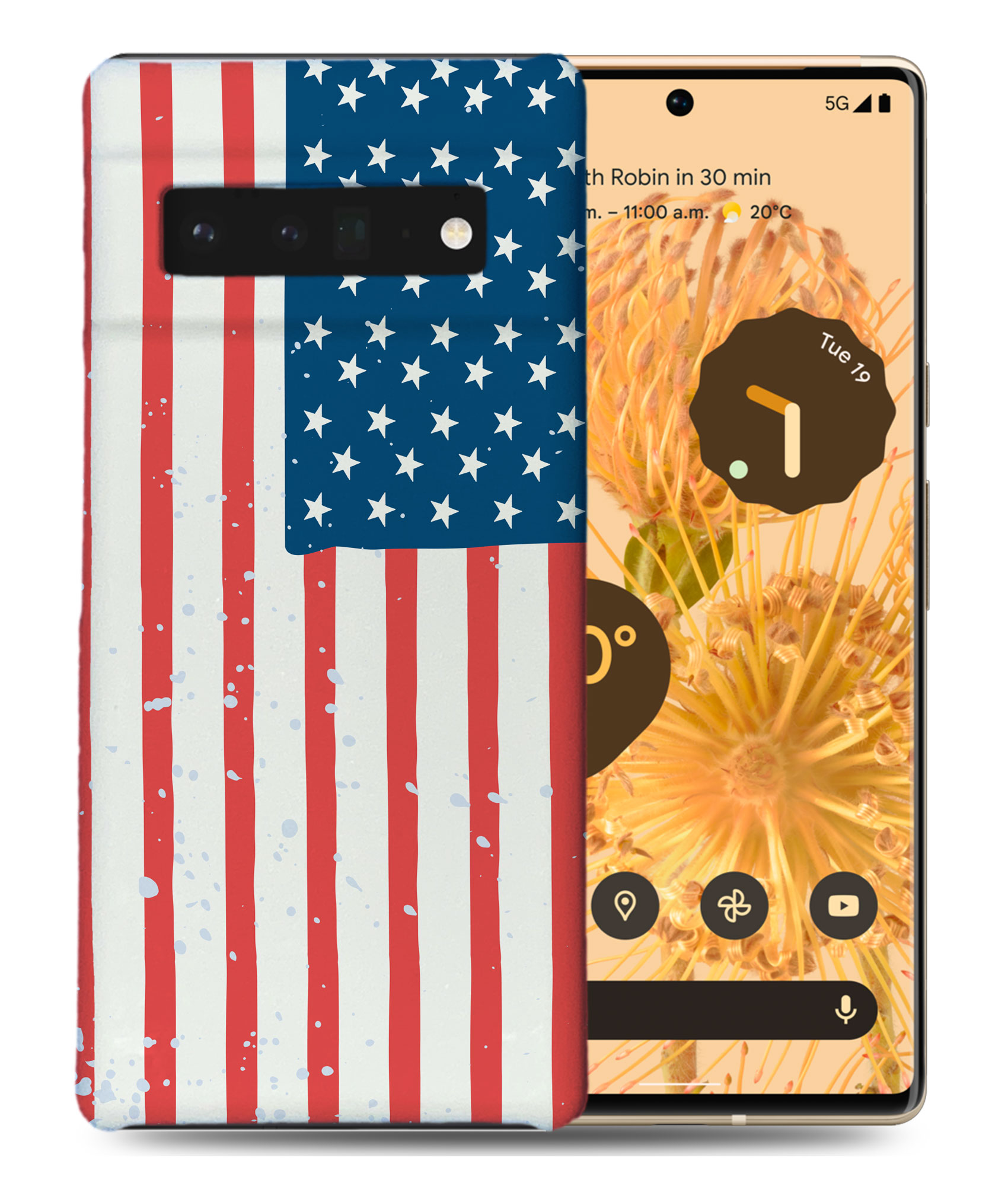 CASE COVER FOR GOOGLE PIXEL|UNITED STATES OF AMERICA FLAG #2 - Picture 2 of 11