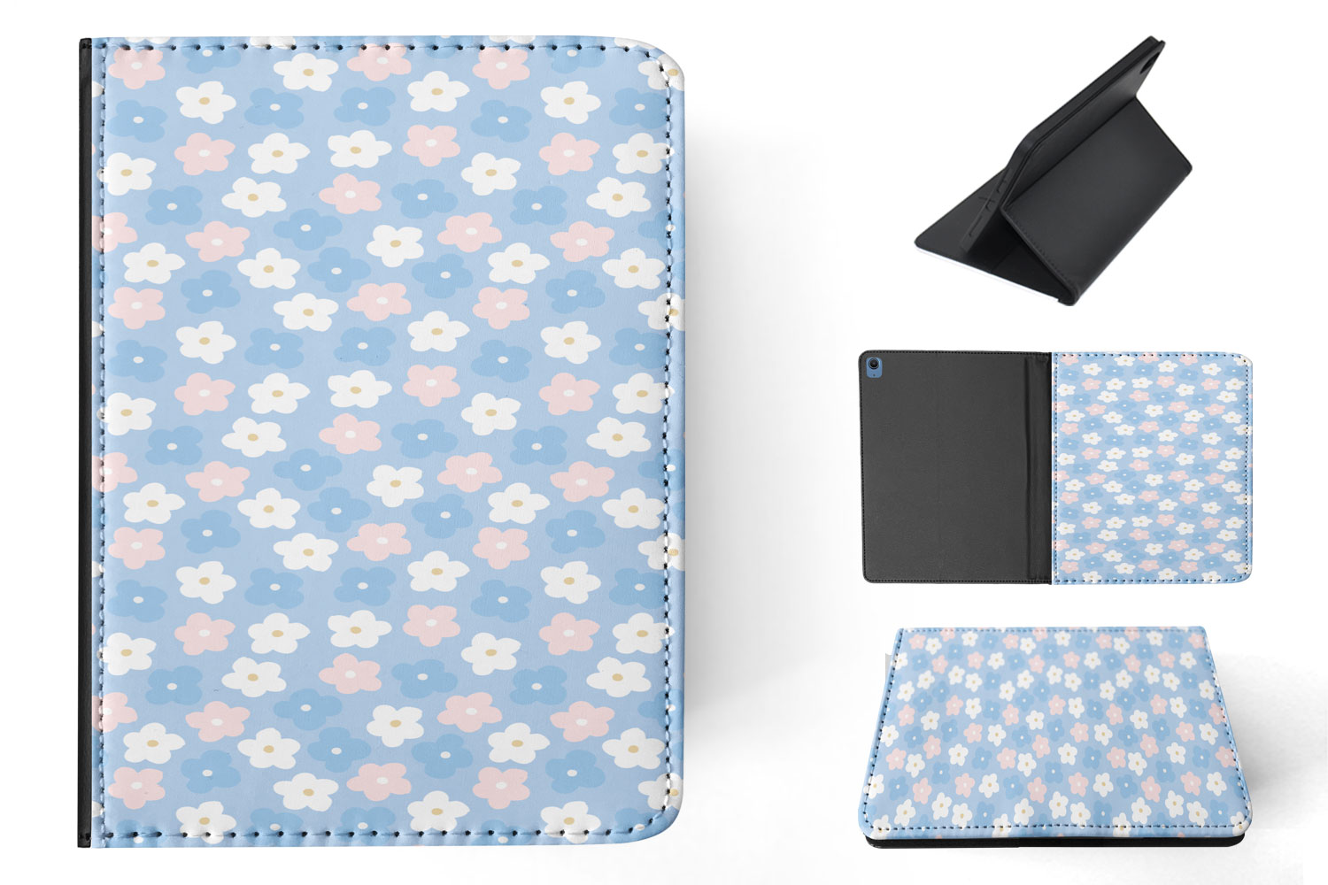 FUNDA FUNDA PARA APPLE IPAD|PATRÓN DE FLORES 11 - Imagen 11 de 55