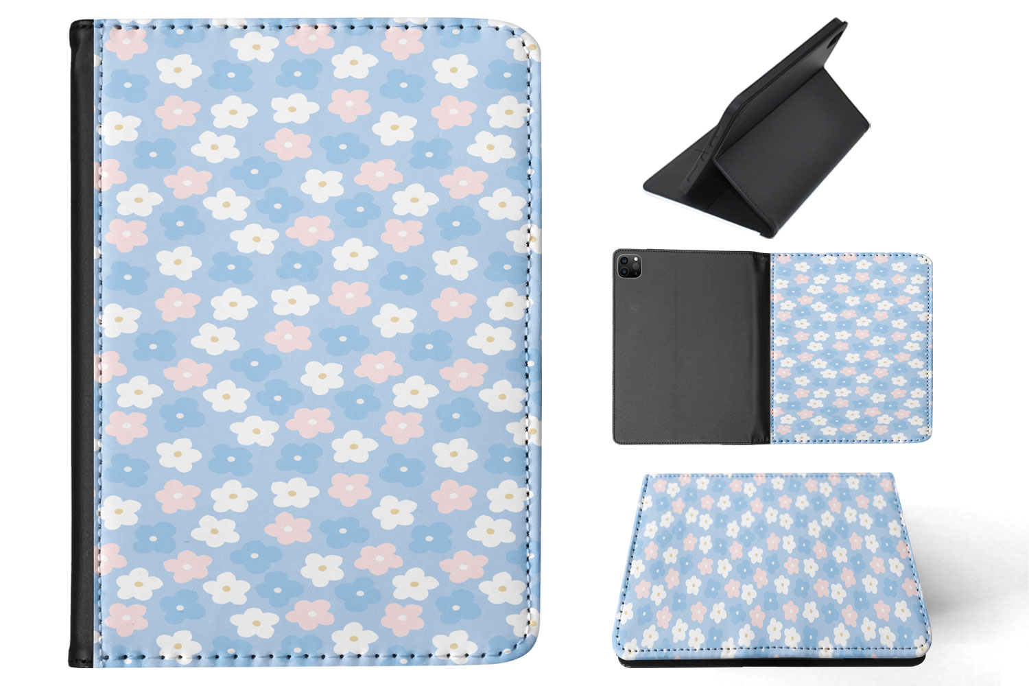FUNDA FUNDA PARA APPLE IPAD|PATRÓN DE FLORES 11 - Imagen 36 de 55