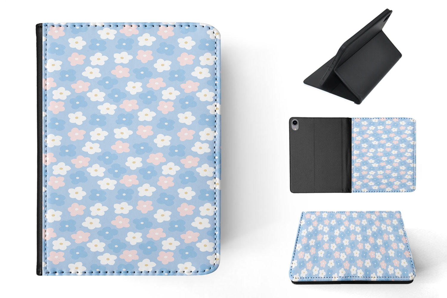 FUNDA FUNDA PARA APPLE IPAD|PATRÓN DE FLORES 11 - Imagen 6 de 55