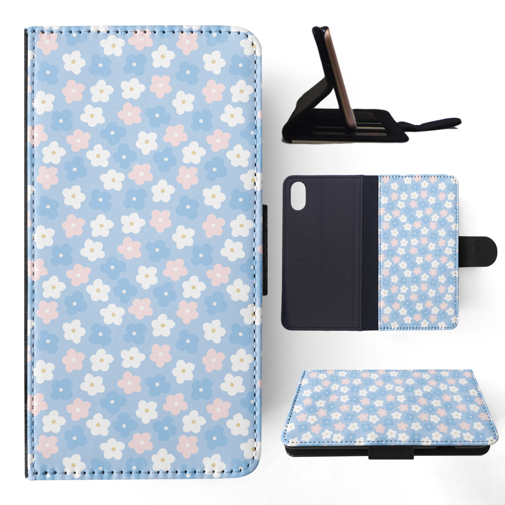 FLIP CASE FOR APPLE IPHONE|FLOWER PATTERN 11 - Picture 114 of 193