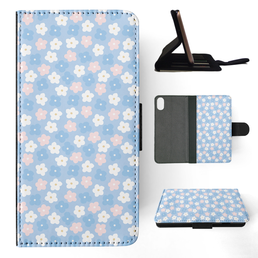 FLIP CASE FOR APPLE IPHONE|FLOWER PATTERN 11 - Picture 119 of 193