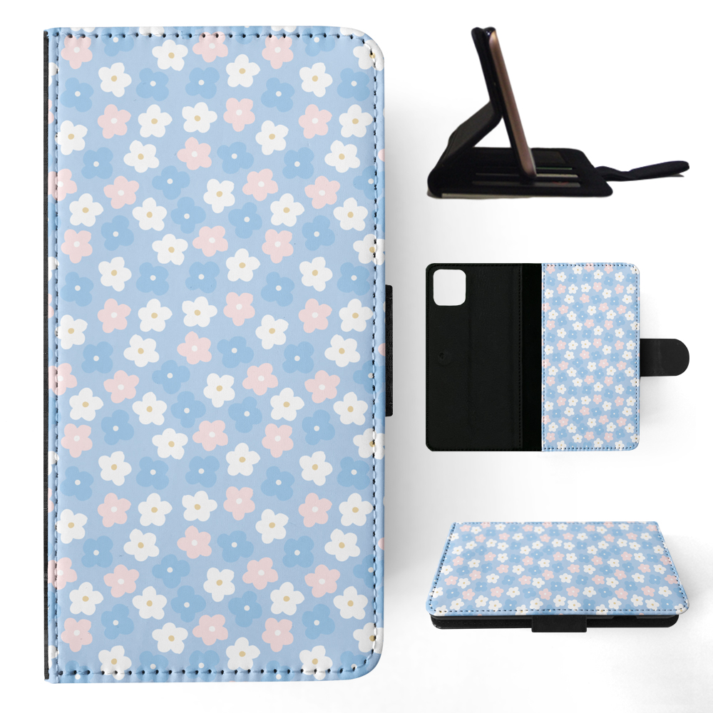 FLIP CASE FOR APPLE IPHONE|FLOWER PATTERN 11 - Picture 94 of 193