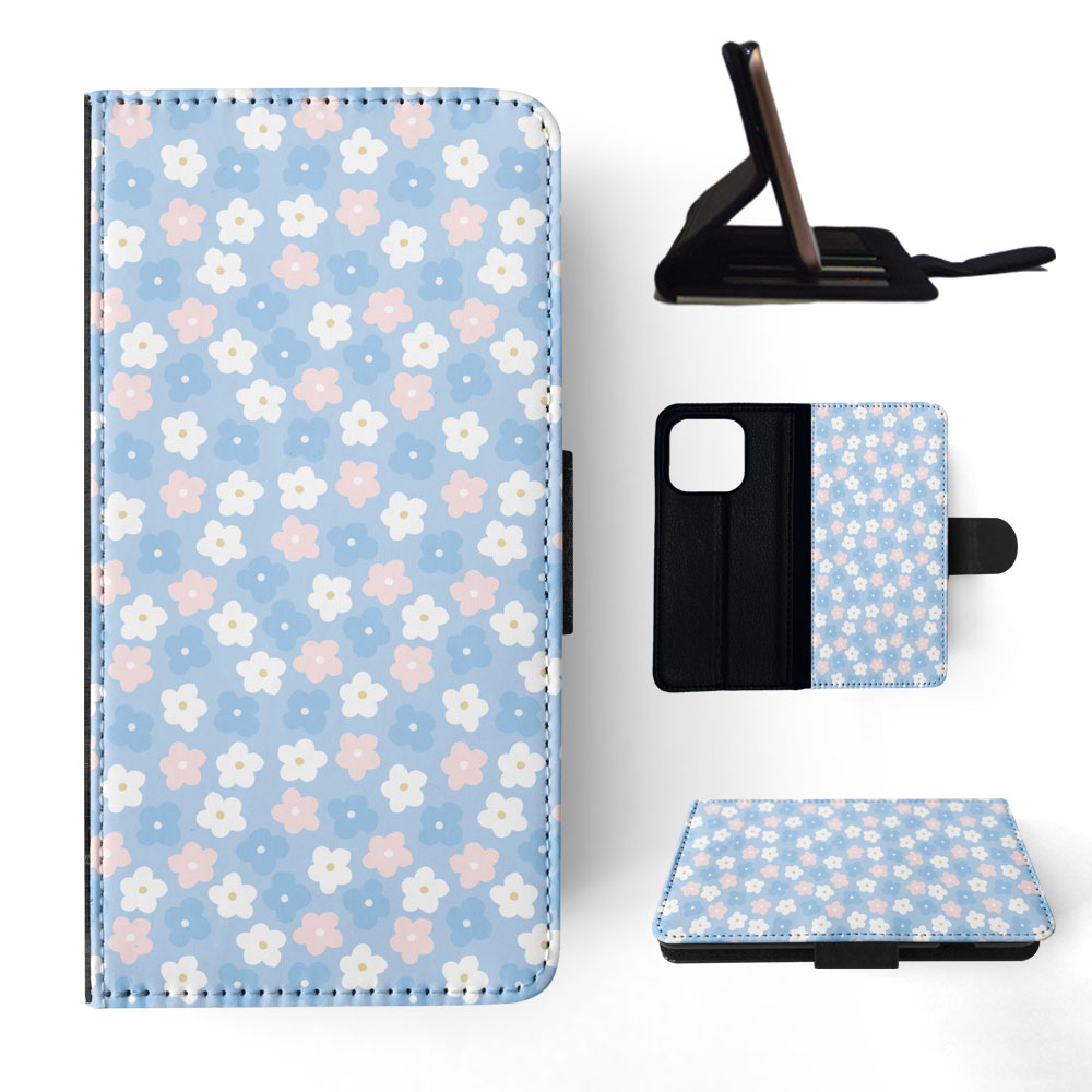 FLIP CASE FOR APPLE IPHONE|FLOWER PATTERN 11 - Picture 71 of 193