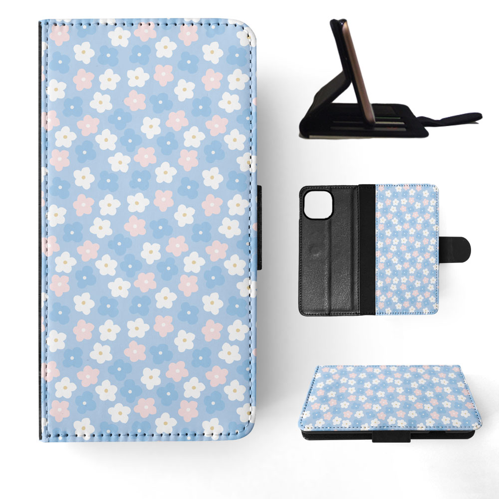 FLIP CASE FOR APPLE IPHONE|FLOWER PATTERN 11 - Picture 61 of 193