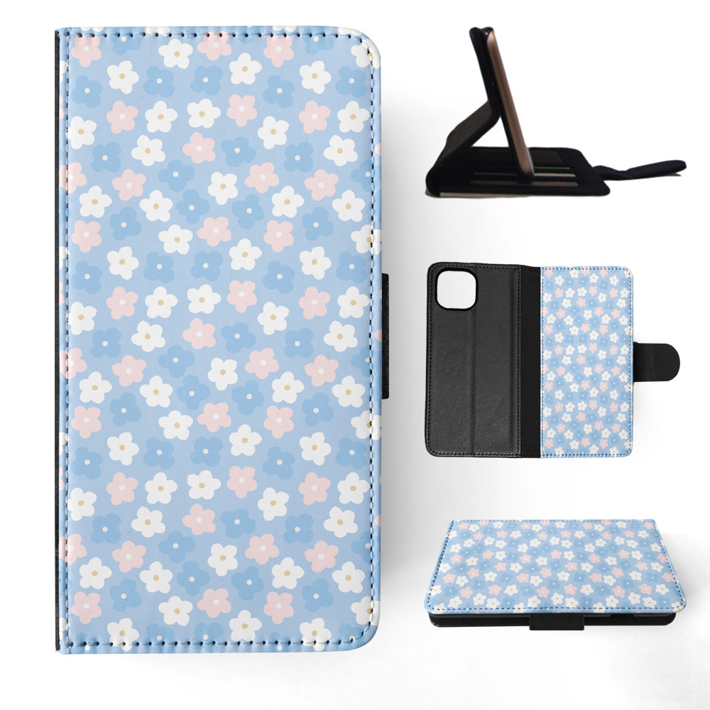 FLIP CASE FOR APPLE IPHONE|FLOWER PATTERN 11 - Picture 56 of 193