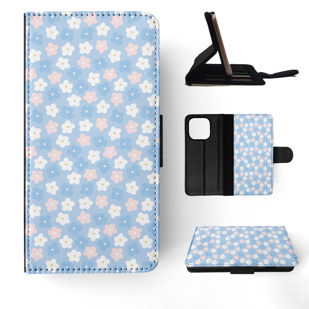 FLIP CASE FOR APPLE IPHONE|FLOWER PATTERN 11 - Picture 51 of 193