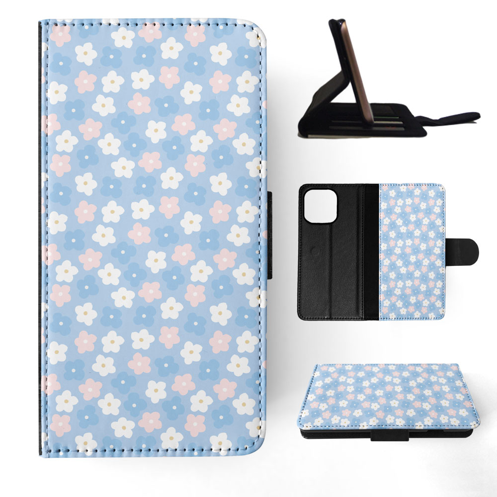 FLIP CASE FOR APPLE IPHONE|FLOWER PATTERN 11 - Picture 46 of 193