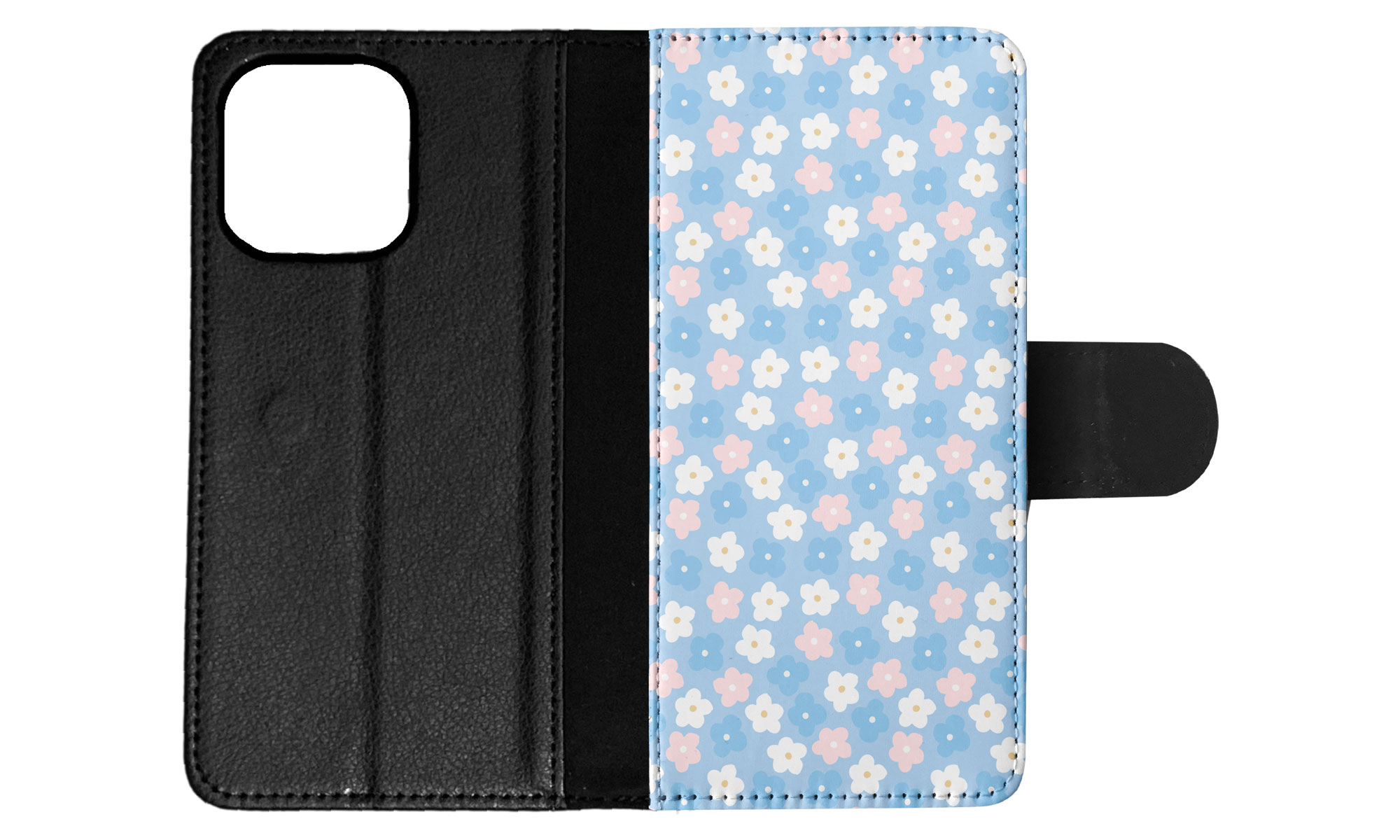 FLIP CASE FOR APPLE IPHONE|FLOWER PATTERN 11 - Picture 49 of 193
