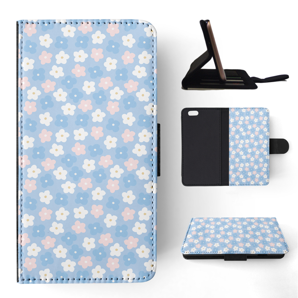FLIP CASE FOR APPLE IPHONE|FLOWER PATTERN 11 - Picture 159 of 193