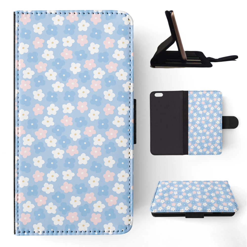 FLIP CASE FOR APPLE IPHONE|FLOWER PATTERN 11 - Picture 149 of 193