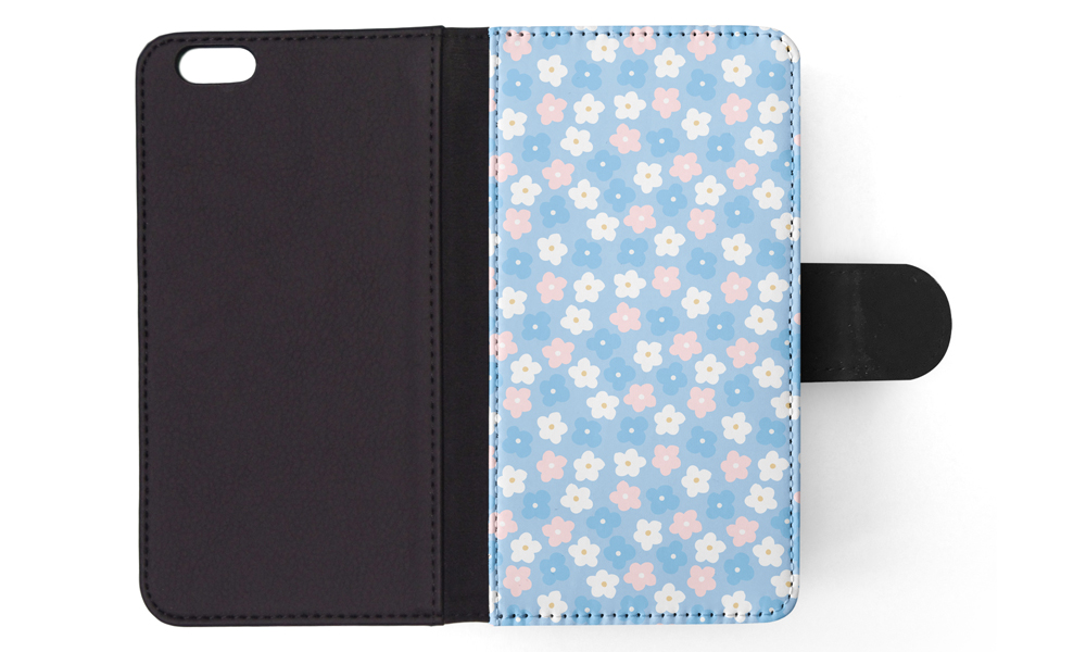FLIP CASE FOR APPLE IPHONE|FLOWER PATTERN 11 - Picture 152 of 193