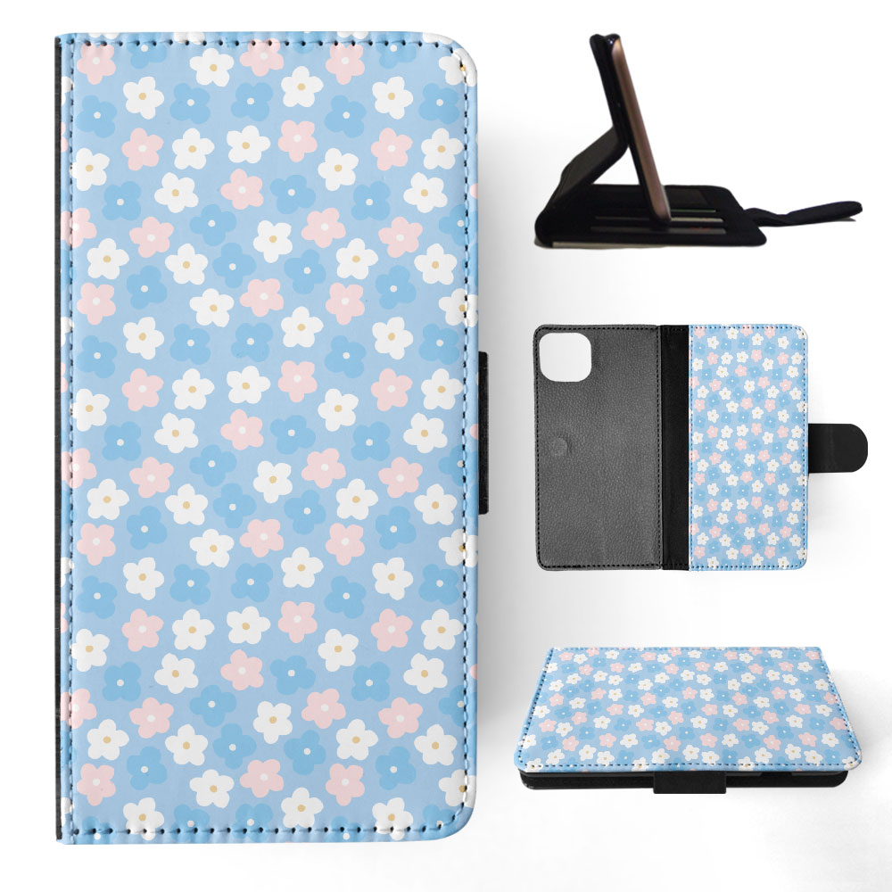 FLIP CASE FOR APPLE IPHONE|FLOWER PATTERN 11 - Picture 36 of 193