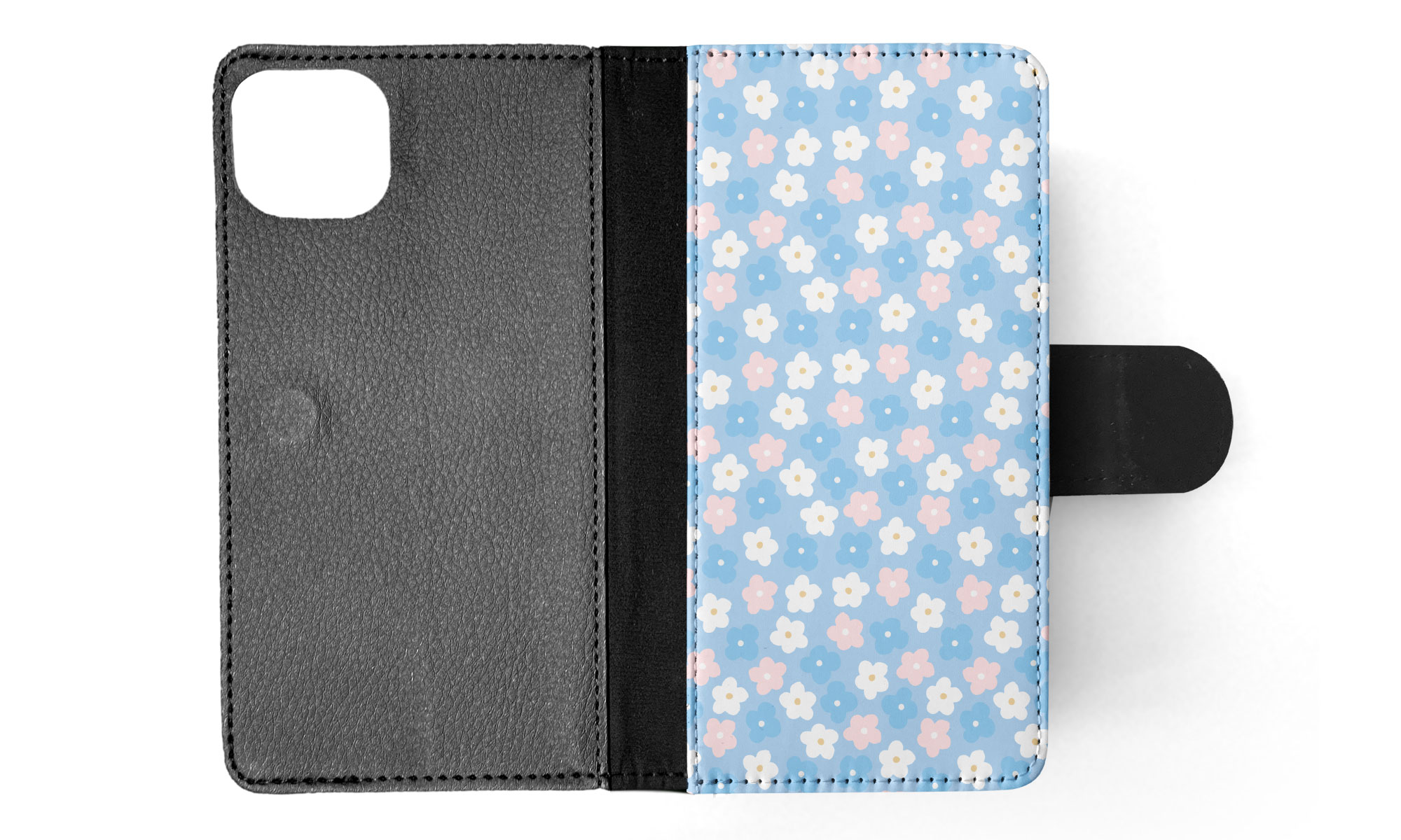 FLIP CASE FOR APPLE IPHONE|FLOWER PATTERN 11 - Picture 39 of 193