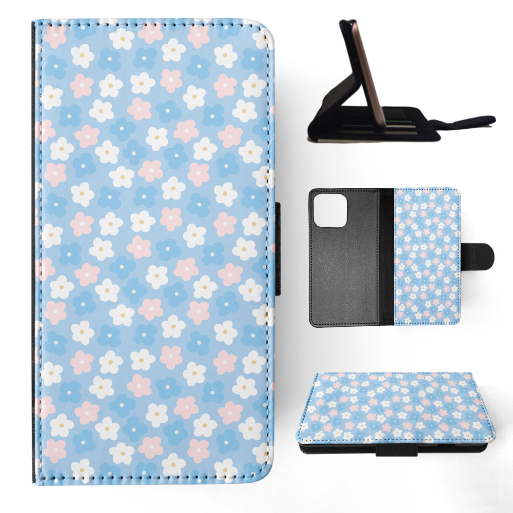 FLIP CASE FOR APPLE IPHONE|FLOWER PATTERN 11 - Picture 26 of 193