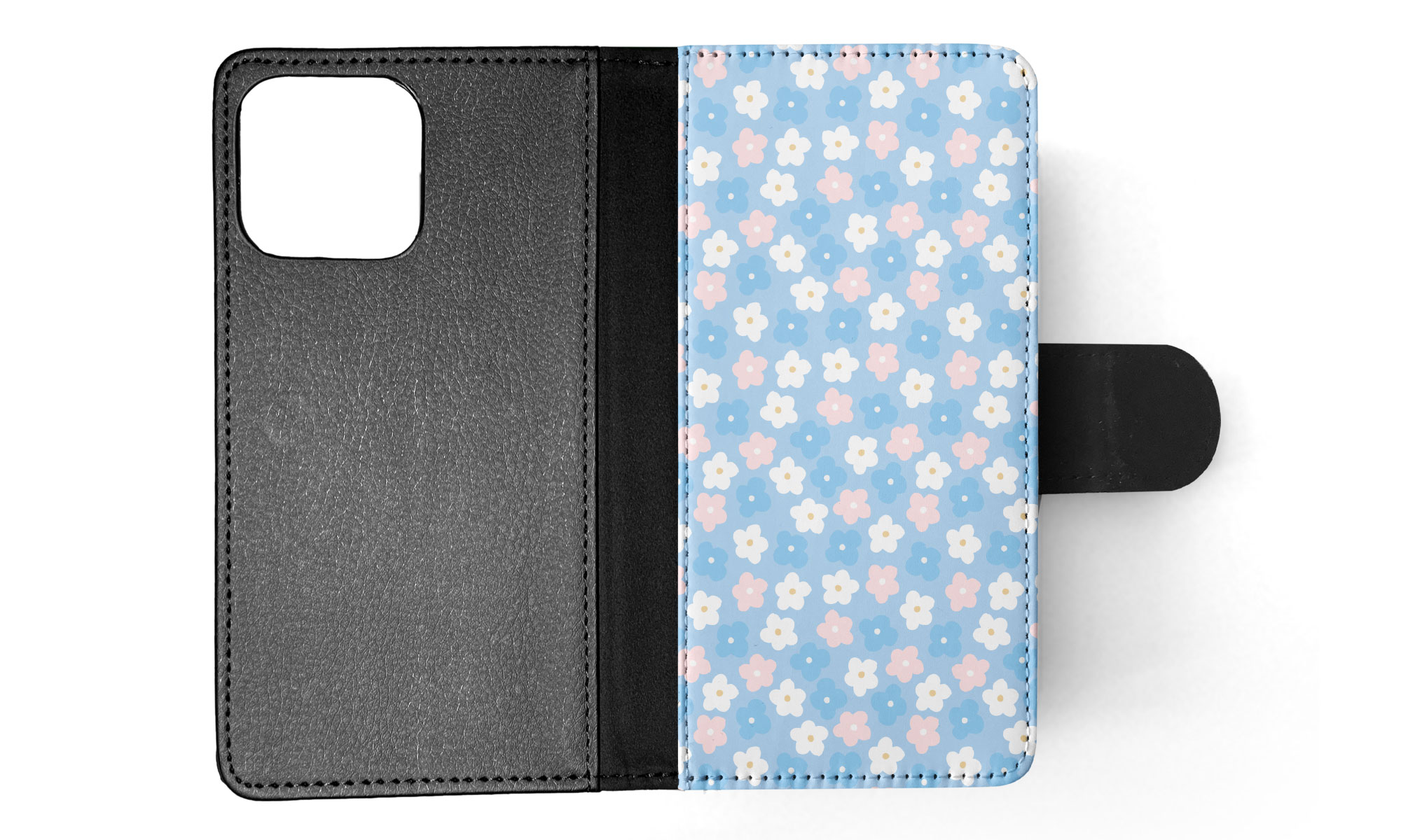 FLIP CASE FOR APPLE IPHONE|FLOWER PATTERN 11 - Picture 29 of 193