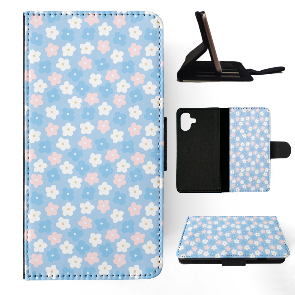 FLIP CASE FOR APPLE IPHONE|FLOWER PATTERN 11 - Picture 16 of 193