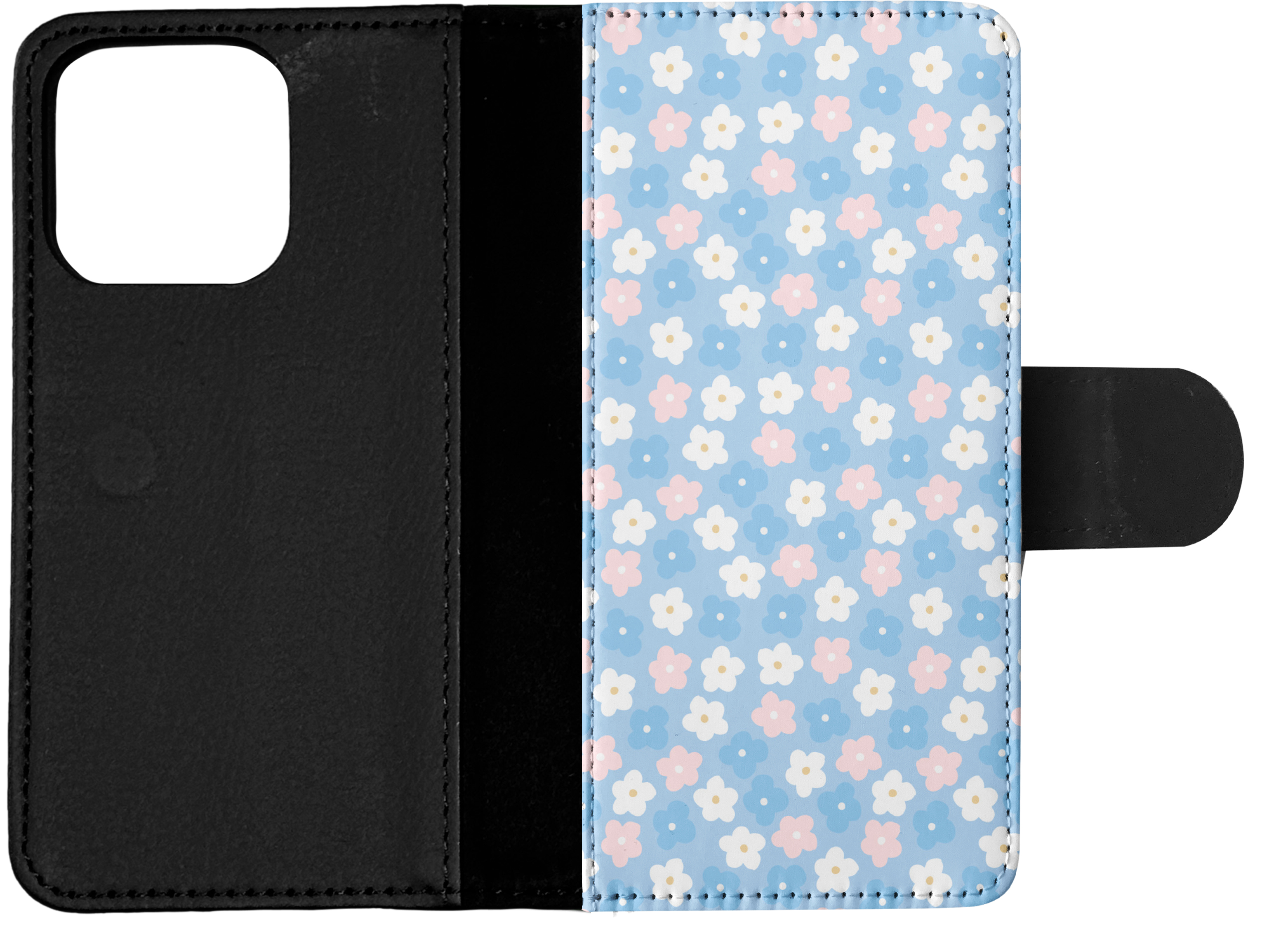 FLIP CASE FOR APPLE IPHONE|FLOWER PATTERN 11 - Picture 14 of 193