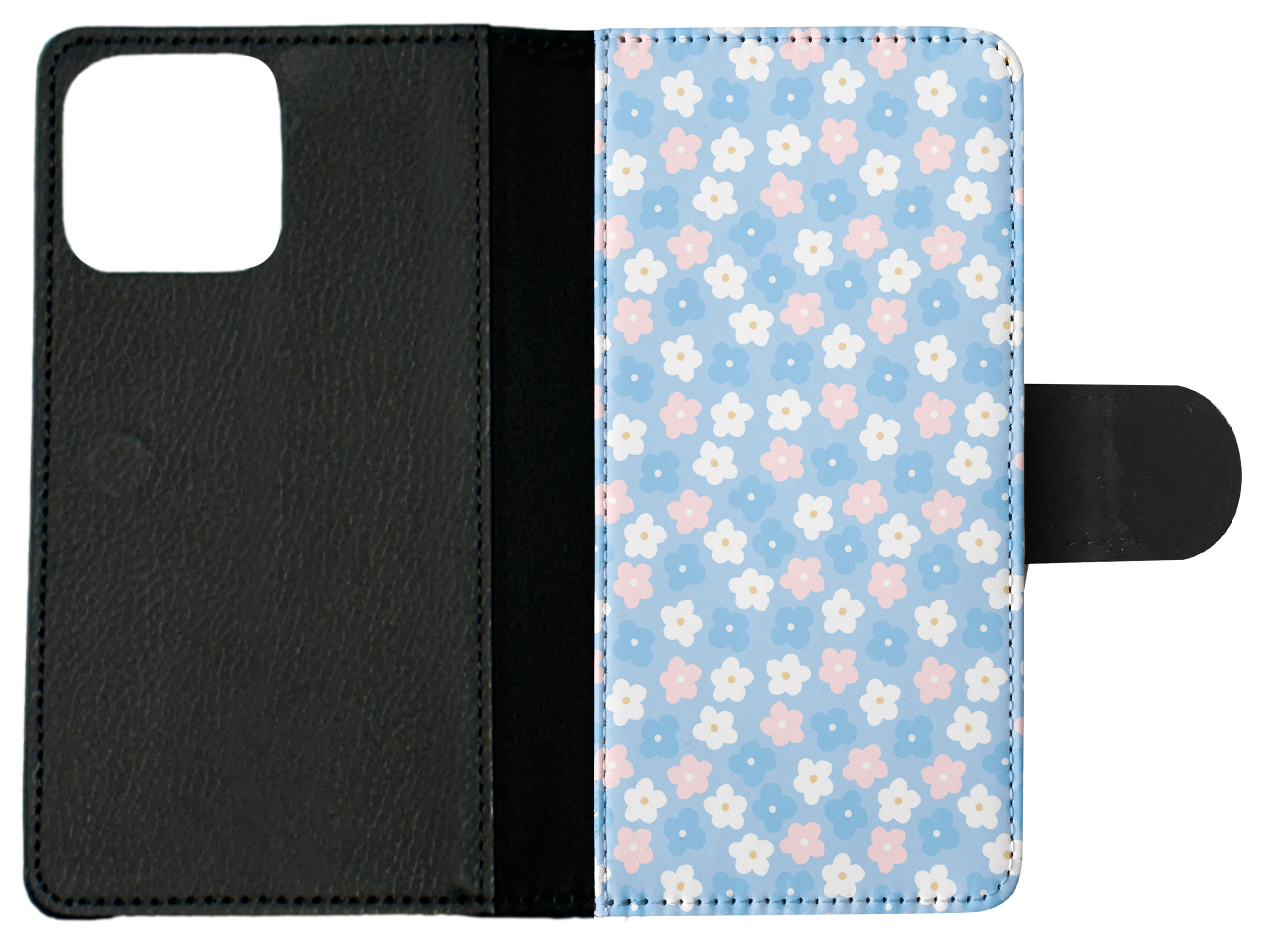 FLIP CASE FOR APPLE IPHONE|FLOWER PATTERN 11 - Picture 9 of 193