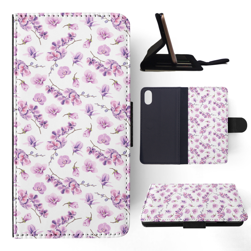 FLIP CASE FOR APPLE IPHONE|FLOWER PATTERN 15 - Picture 114 of 193