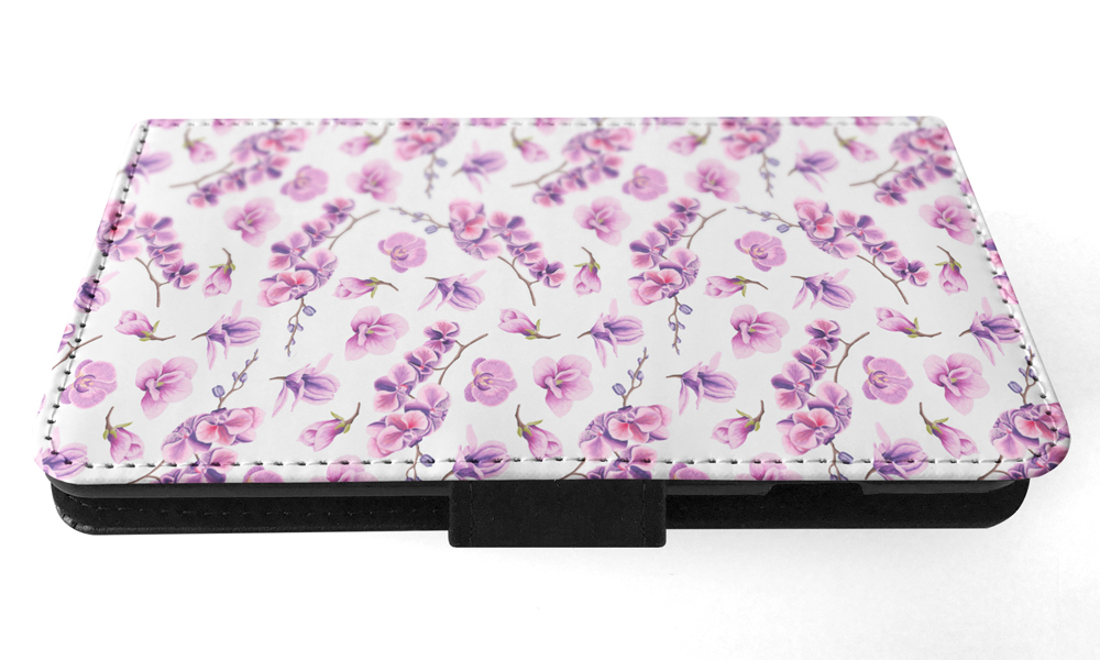 FLIP CASE FOR APPLE IPHONE|FLOWER PATTERN 15 - Picture 116 of 193