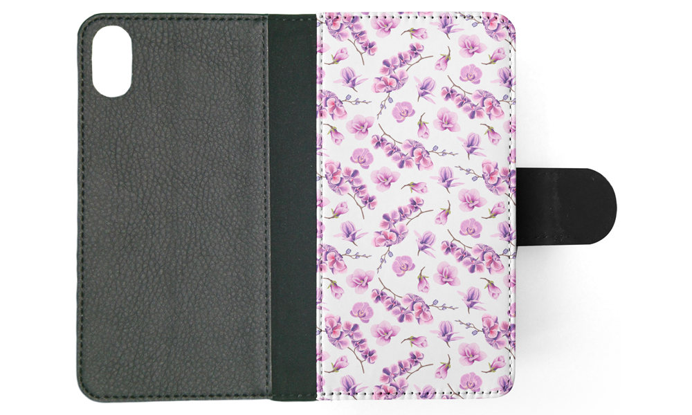 FLIP CASE FOR APPLE IPHONE|FLOWER PATTERN 15 - Picture 122 of 193