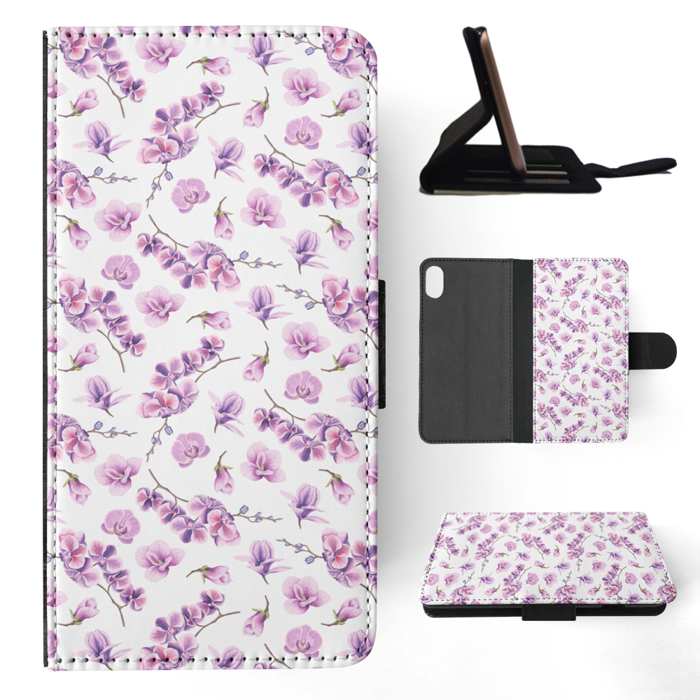 FLIP CASE FOR APPLE IPHONE|FLOWER PATTERN 15 - Picture 109 of 193