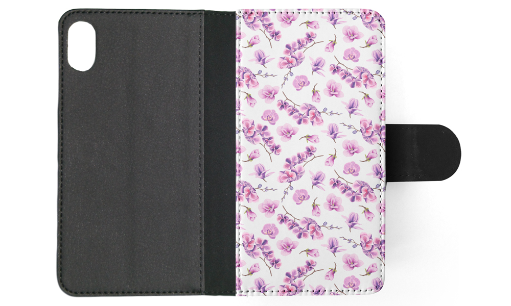 FLIP CASE FOR APPLE IPHONE|FLOWER PATTERN 15 - Picture 112 of 193