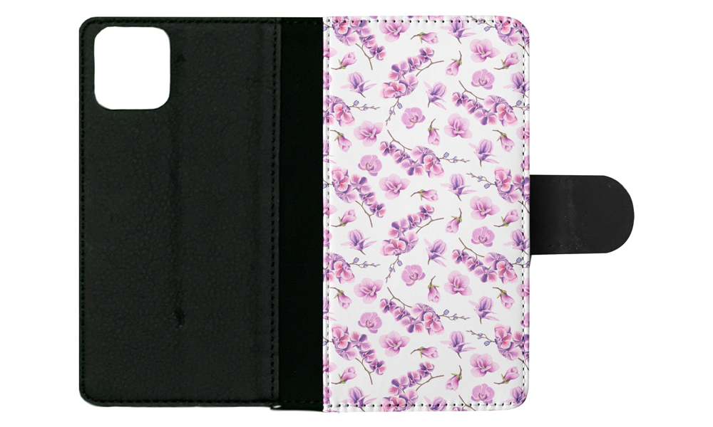 FLIP CASE FOR APPLE IPHONE|FLOWER PATTERN 15 - Picture 102 of 193