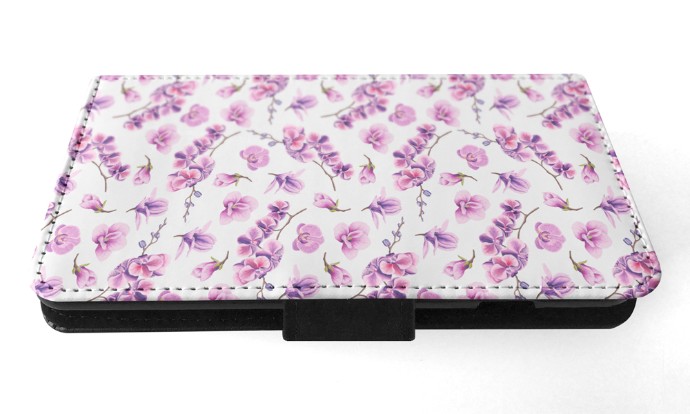 FLIP CASE FOR APPLE IPHONE|FLOWER PATTERN 15 - Picture 96 of 193