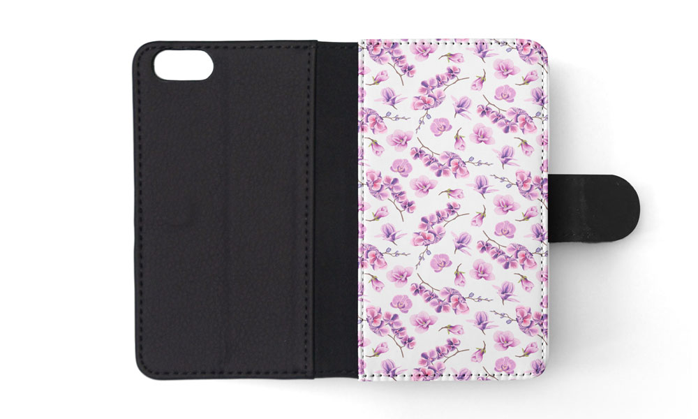 FLIP CASE FOR APPLE IPHONE|FLOWER PATTERN 15 - Picture 172 of 193