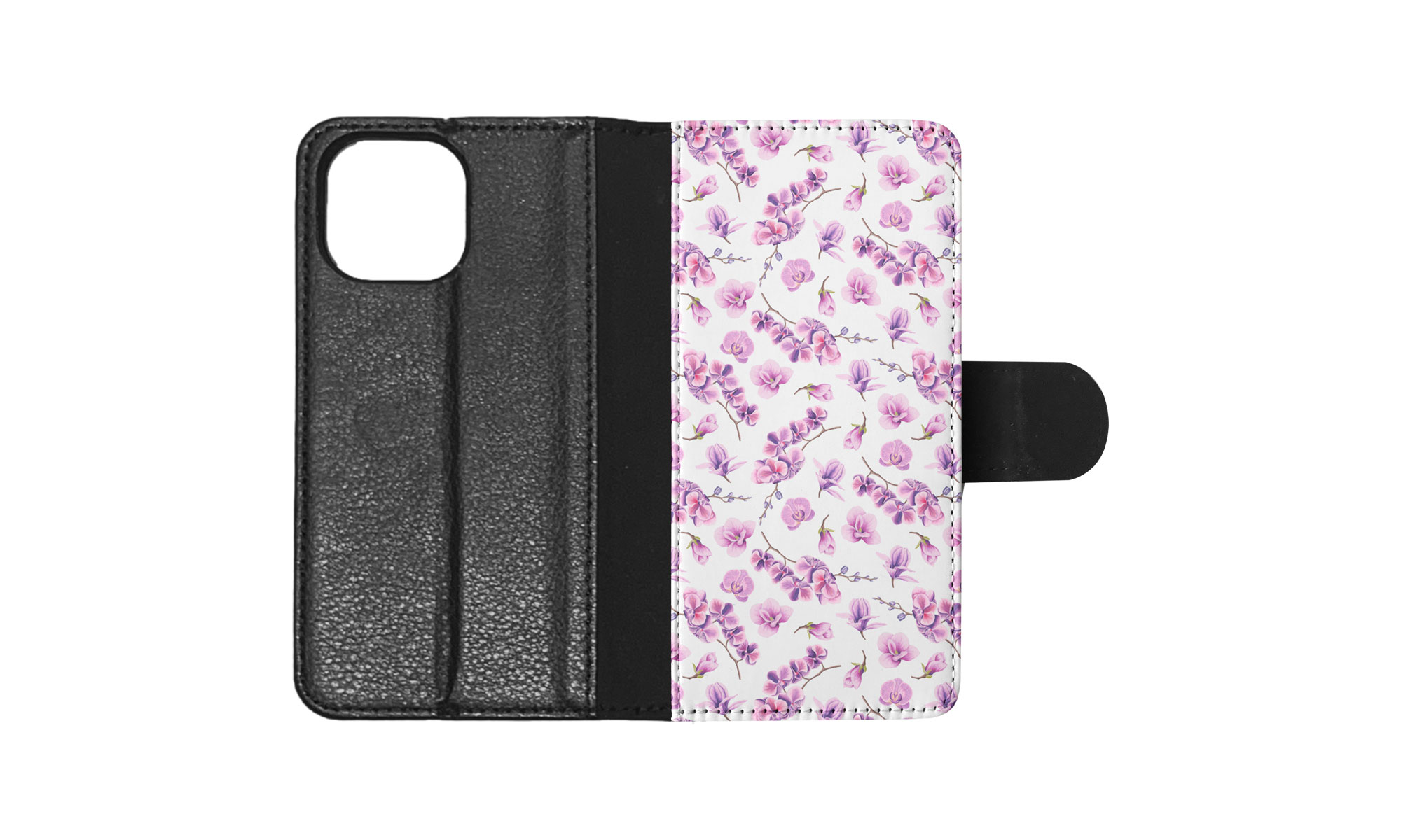 FLIP CASE FOR APPLE IPHONE|FLOWER PATTERN 15 - Picture 84 of 193