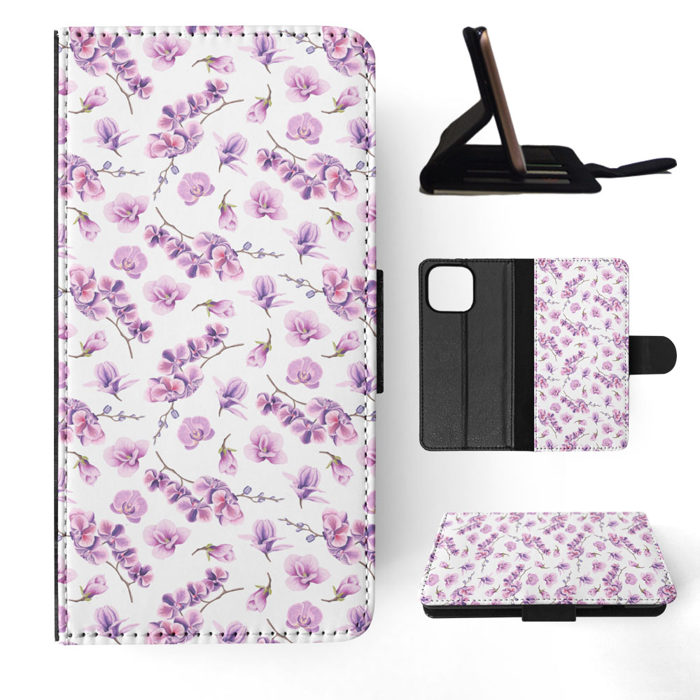FLIP CASE FOR APPLE IPHONE|FLOWER PATTERN 15 - Picture 66 of 193