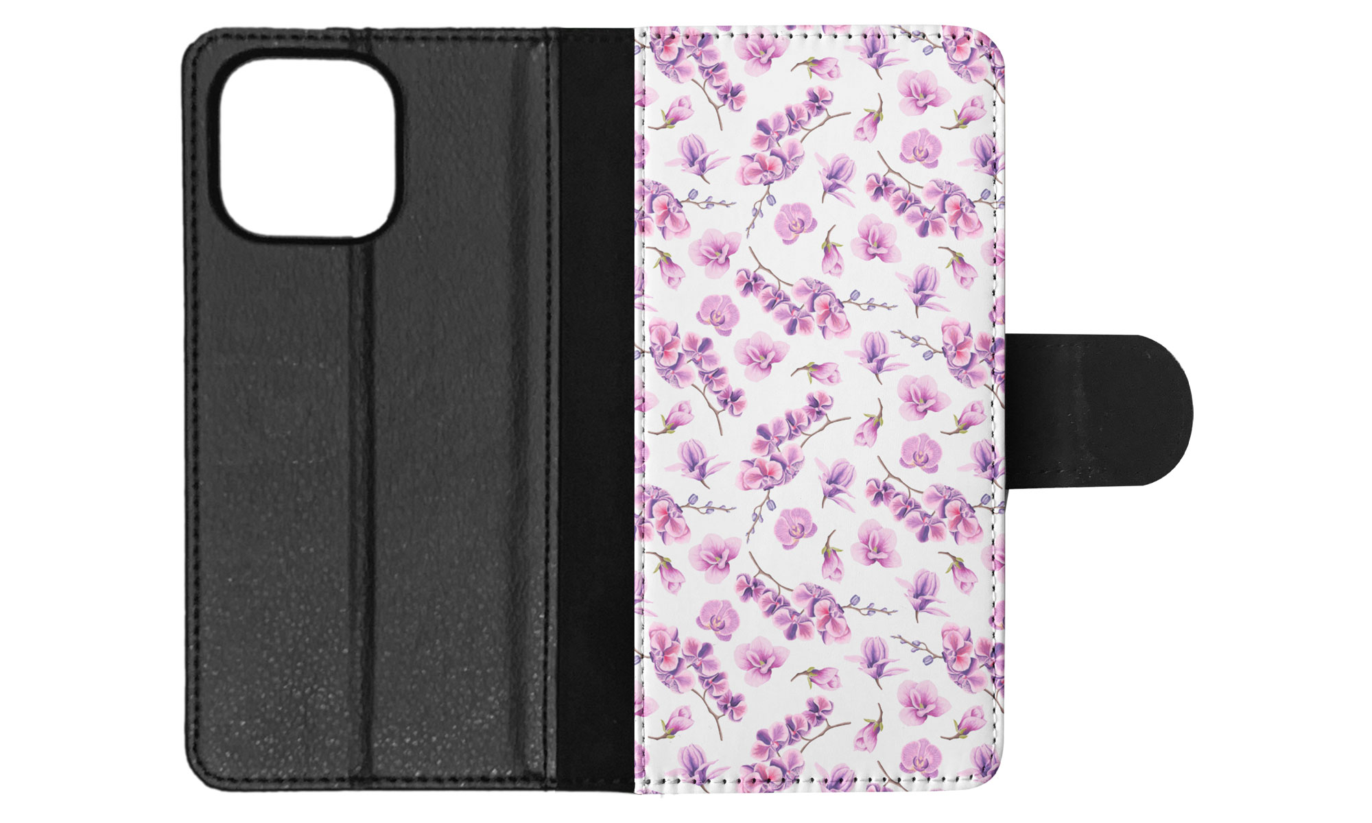 FLIP CASE FOR APPLE IPHONE|FLOWER PATTERN 15 - Picture 69 of 193