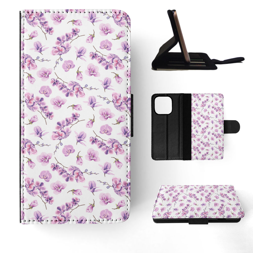 FLIP CASE FOR APPLE IPHONE|FLOWER PATTERN 15 - Picture 51 of 193