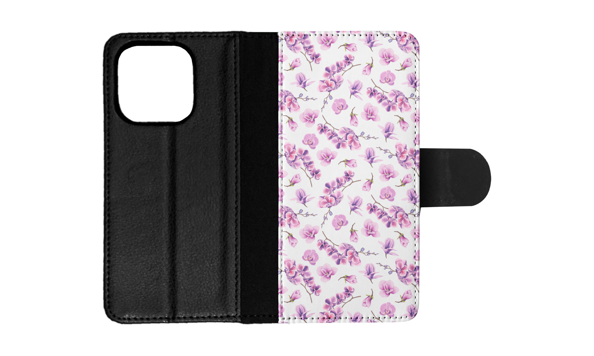 FLIP CASE FOR APPLE IPHONE|FLOWER PATTERN 15 - Picture 54 of 193
