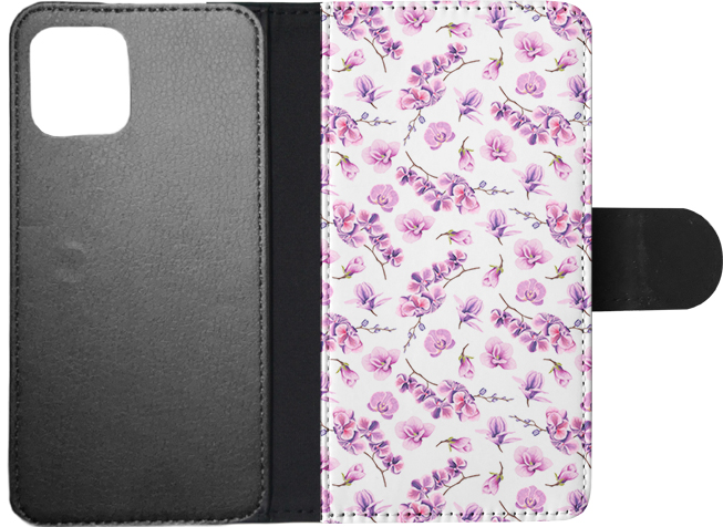 FLIP CASE FOR APPLE IPHONE|FLOWER PATTERN 15 - Picture 86 of 193