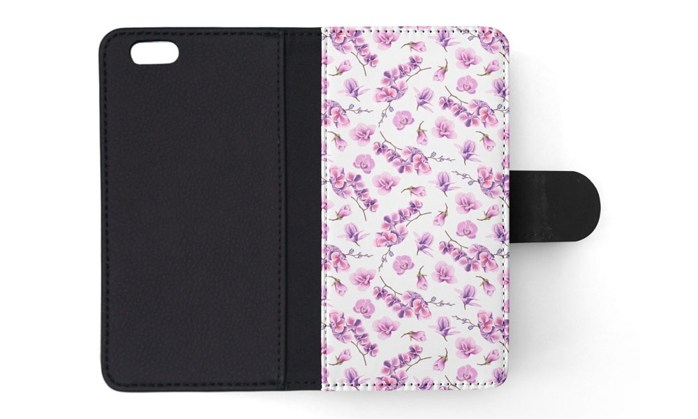 FLIP CASE FOR APPLE IPHONE|FLOWER PATTERN 15 - Picture 162 of 193