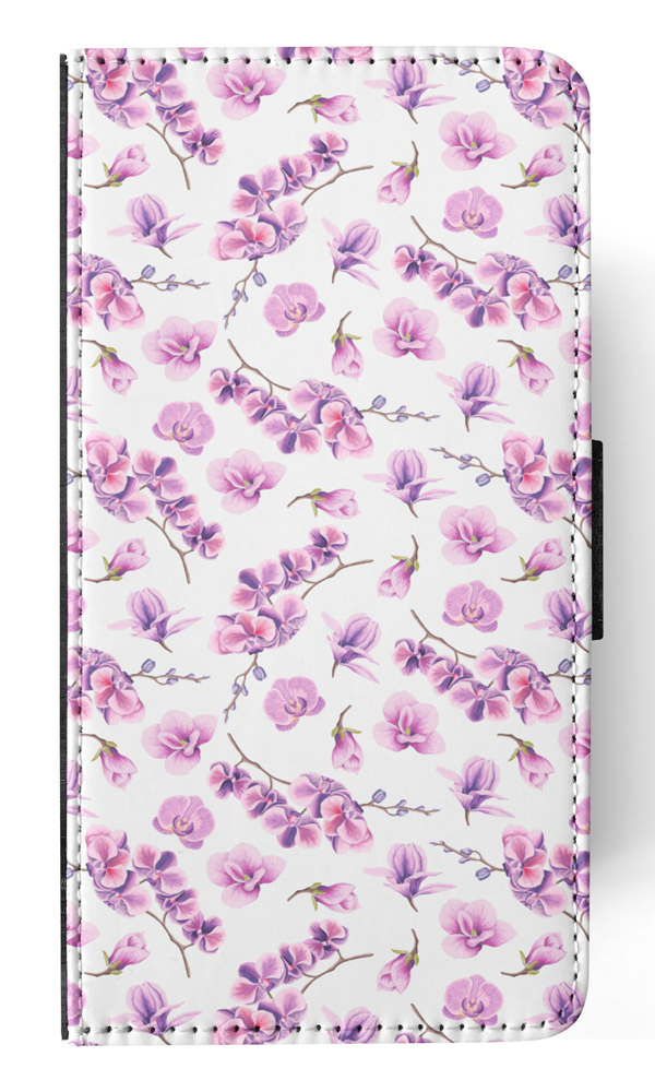 FLIP CASE FOR APPLE IPHONE|FLOWER PATTERN 15 - Picture 150 of 193