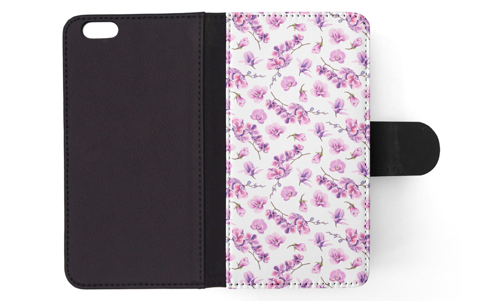 FLIP CASE FOR APPLE IPHONE|FLOWER PATTERN 15 - Picture 152 of 193