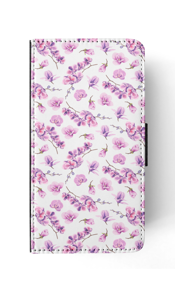 FLIP CASE FOR APPLE IPHONE|FLOWER PATTERN 15 - Picture 135 of 193
