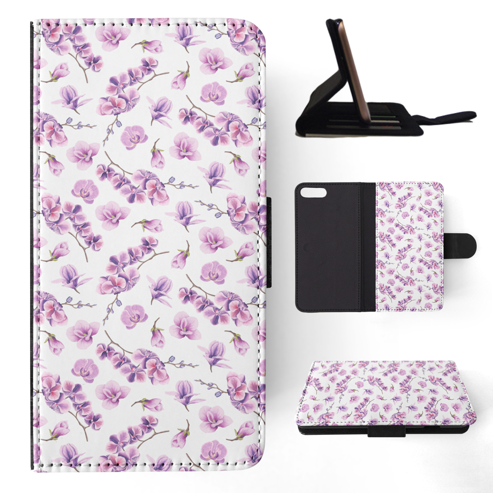FLIP CASE FOR APPLE IPHONE|FLOWER PATTERN 15 - Picture 129 of 193