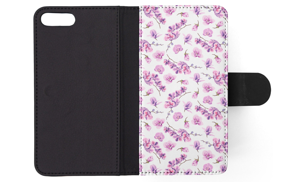 FLIP CASE FOR APPLE IPHONE|FLOWER PATTERN 15 - Picture 132 of 193