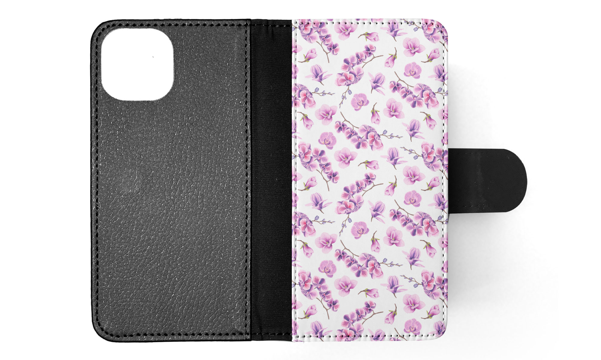 FLIP CASE FOR APPLE IPHONE|FLOWER PATTERN 15 - Picture 44 of 193
