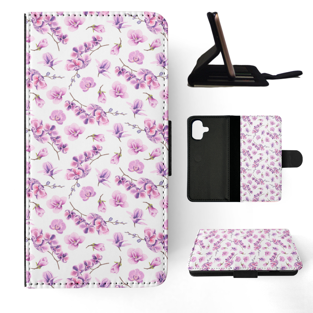 FLIP CASE FOR APPLE IPHONE|FLOWER PATTERN 15 - Picture 21 of 193