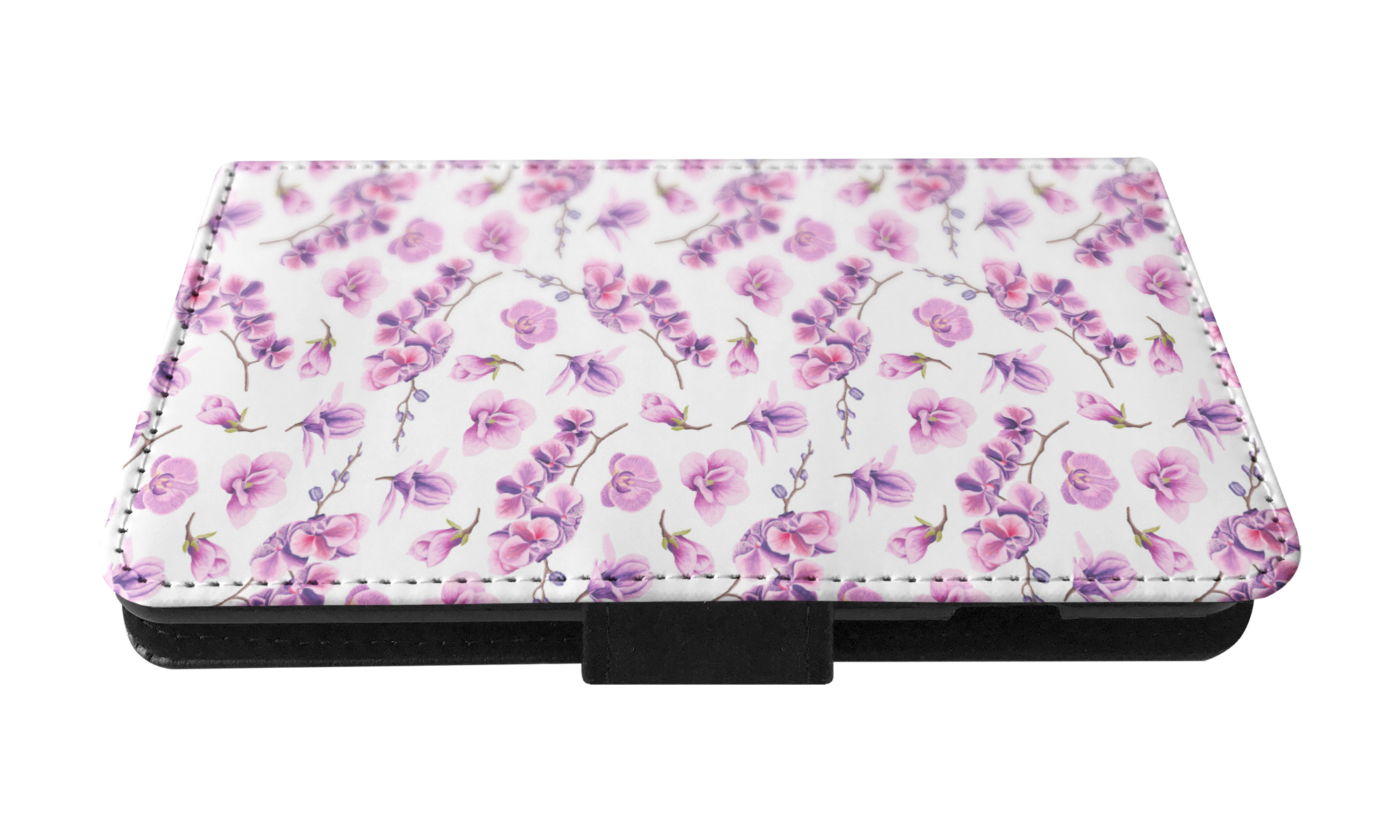 FLIP CASE FOR APPLE IPHONE|FLOWER PATTERN 15 - Picture 8 of 193