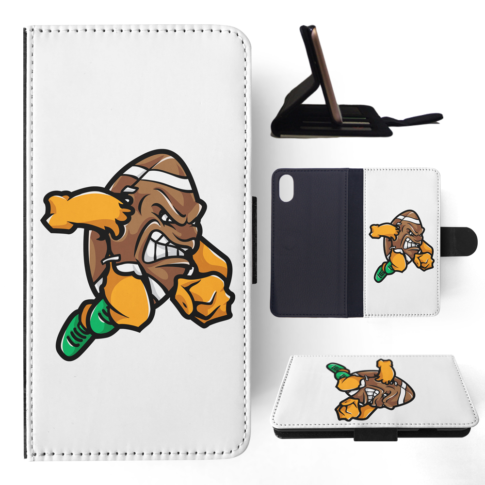 FLIP CASE FOR APPLE IPHONE|AMERICAN FOOTBALL WITH FACE 2 - Picture 114 of 193