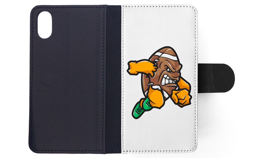 FLIP CASE FOR APPLE IPHONE|AMERICAN FOOTBALL WITH FACE 2 - Picture 117 of 193