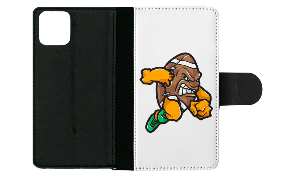 FLIP CASE FOR APPLE IPHONE|AMERICAN FOOTBALL WITH FACE 2 - Picture 102 of 193